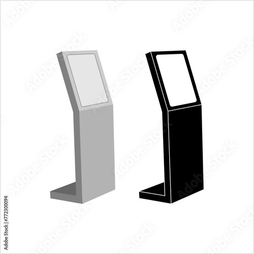 Kiosk Icon, Interactive Kiosk Icon