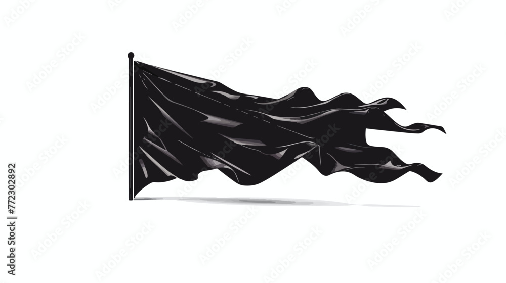 Flag vector design race black mockup illustration e