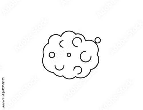 Tumor, Cancer disease icon. Vector illustration.