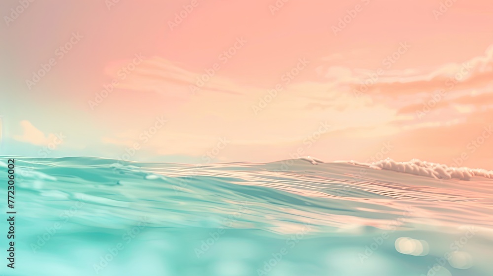 retro sunbrust pastel colors in the style of gradient blurred wallpapers
