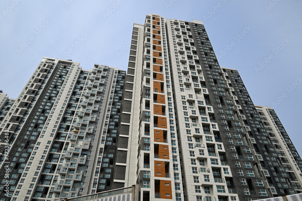 Apartment in the new town of Incheon, South Korea