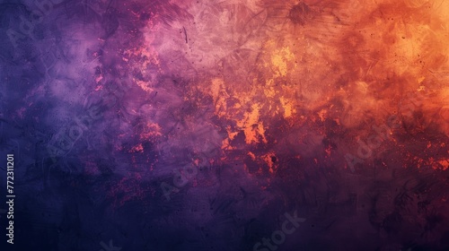 dusky purples fiery oranges deep blues abstract background with old texture