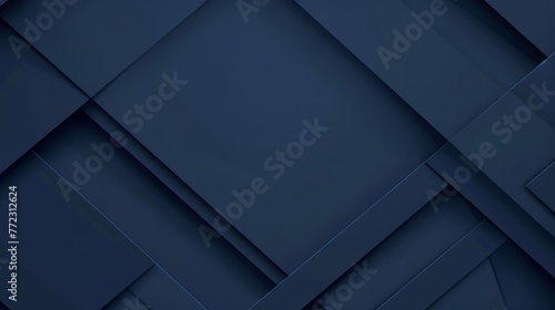 An abstract background filled with overlapping dark blue squares of various sizes