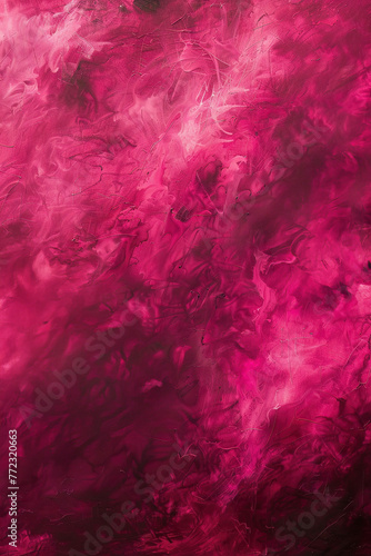 A blaze of magenta, fierce and unyielding, claiming its space with fiery passion