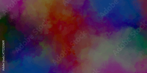Abstract waterlcolor background. colorful sky with blurry clouds. Vector illustration background.