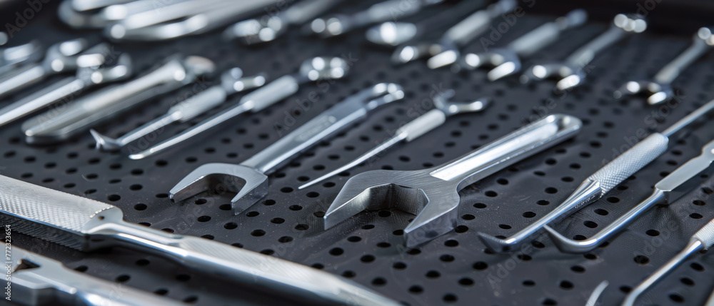 Detailed view of ergonomic tools designed to reduce strain injuries Detailed view of ergonomic tools designed to reduce strain injuries