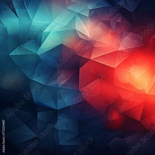 Abstract background, warning color, Generate AI photo