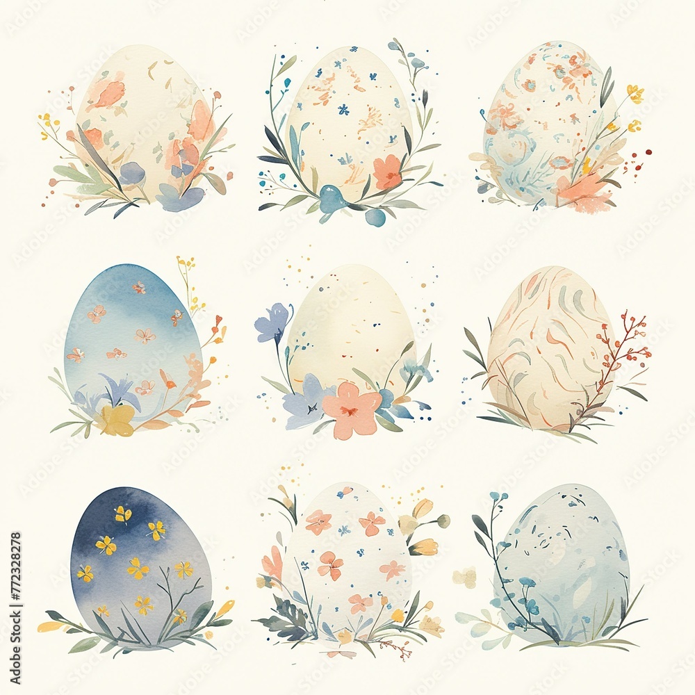 Easter Day Egg - obrazy, fototapety, plakaty 