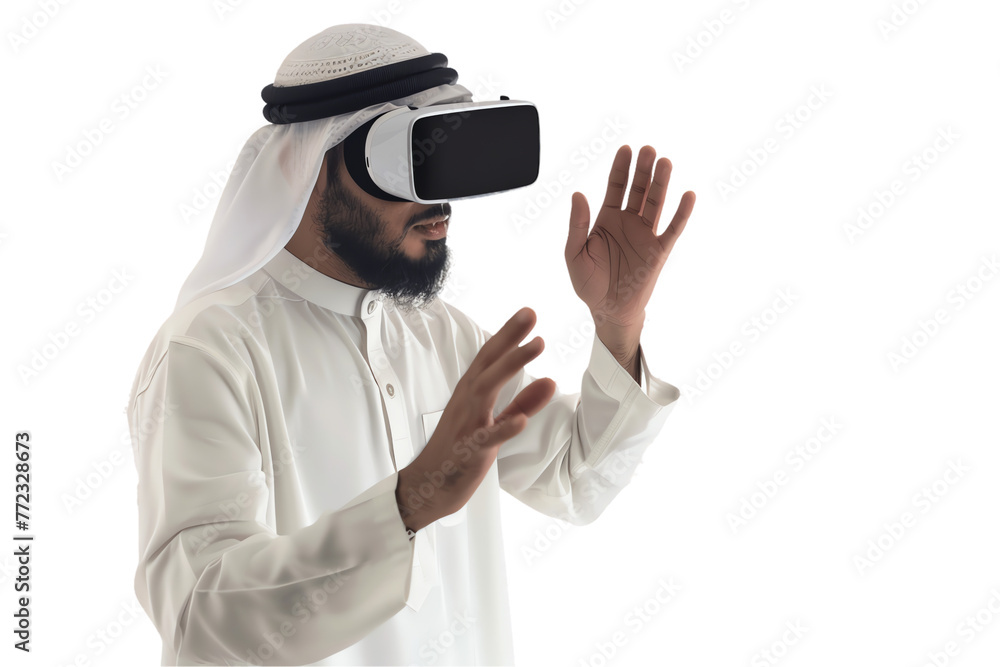 virtual goggless Smiling tourist with a camera in hand captures a photo virtual goggless Smiling tourist with a camera in hand captures a photo