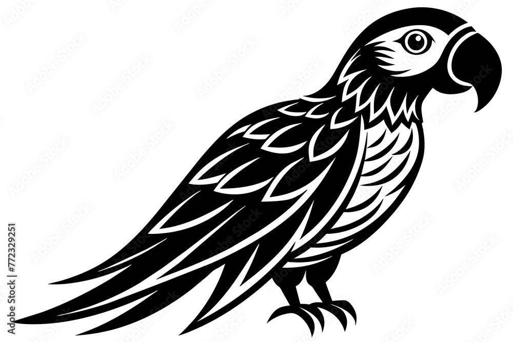 macaw-icon-vector-illustration