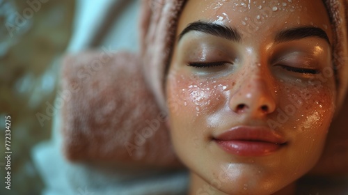 Revitalize your skin with our tranquil spa facial  rejuvenating and enhancing your natural radiance