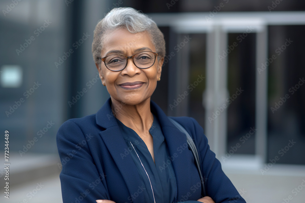 Portrait of a senior woman