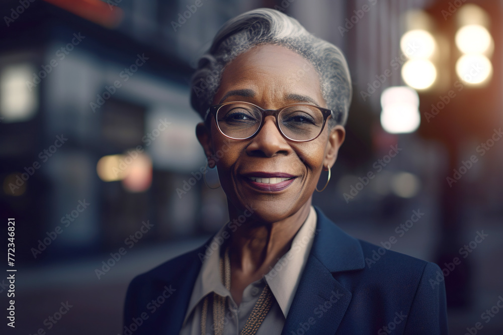 Fototapeta premium Portrait of a senior woman