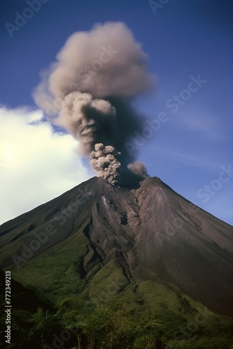 Volcanic eruption