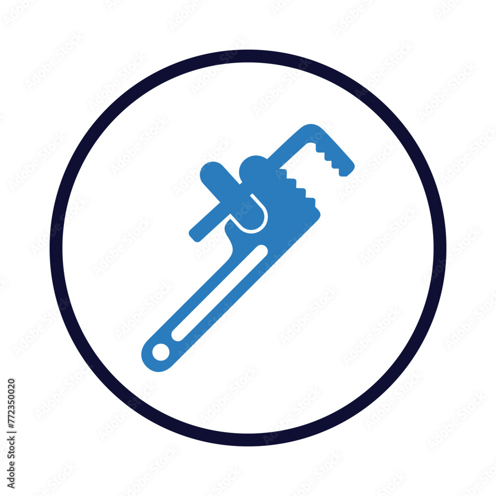 wrench, tools, adjustable wrench icon wrench, tools, adjustable wrench icon
