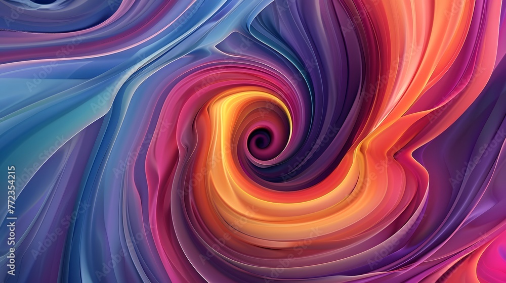 Obraz premium vortex wave