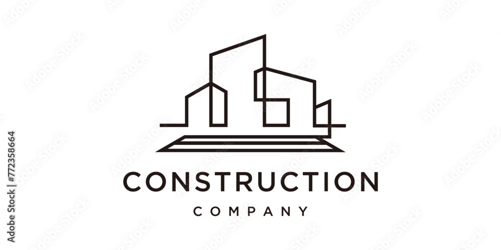 Building architecture vector  logo design inspiration