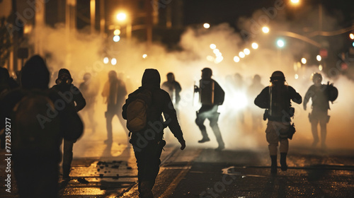 city unrest, protests and violence