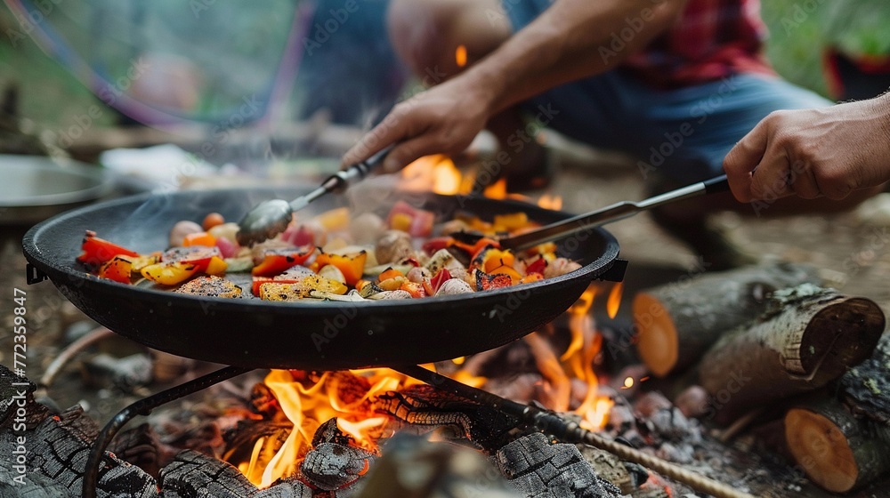 Outdoor Cooking, joy of outdoor cooking while camping Outdoor Cooking, joy of outdoor cooking while camping