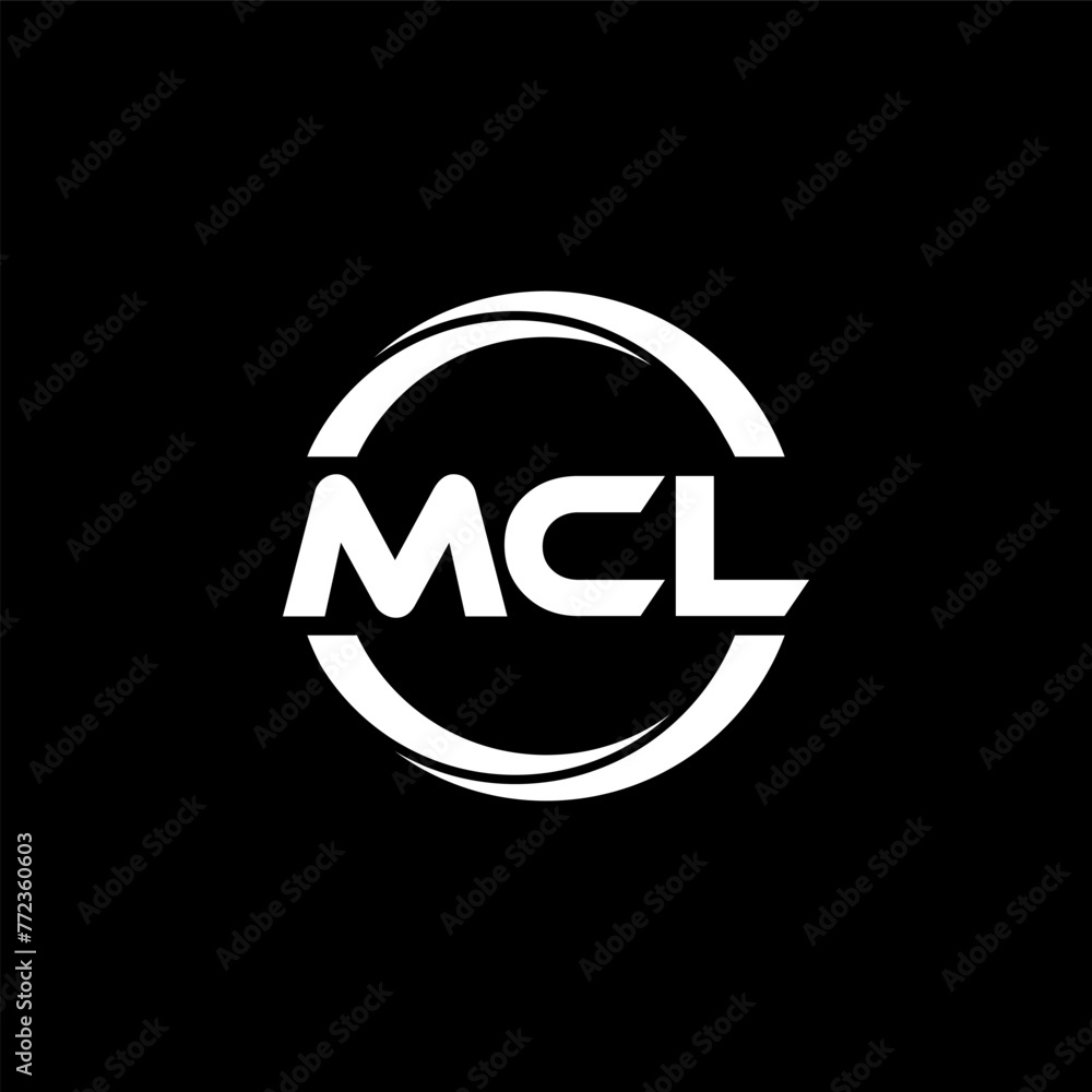 MCL letter logo design in illustration. Vector logo, calligraphy designs for logo, Poster, Invitation, etc. MCL letter logo design in illustration. Vector logo, calligraphy designs for logo, Poster, Invitation, etc.