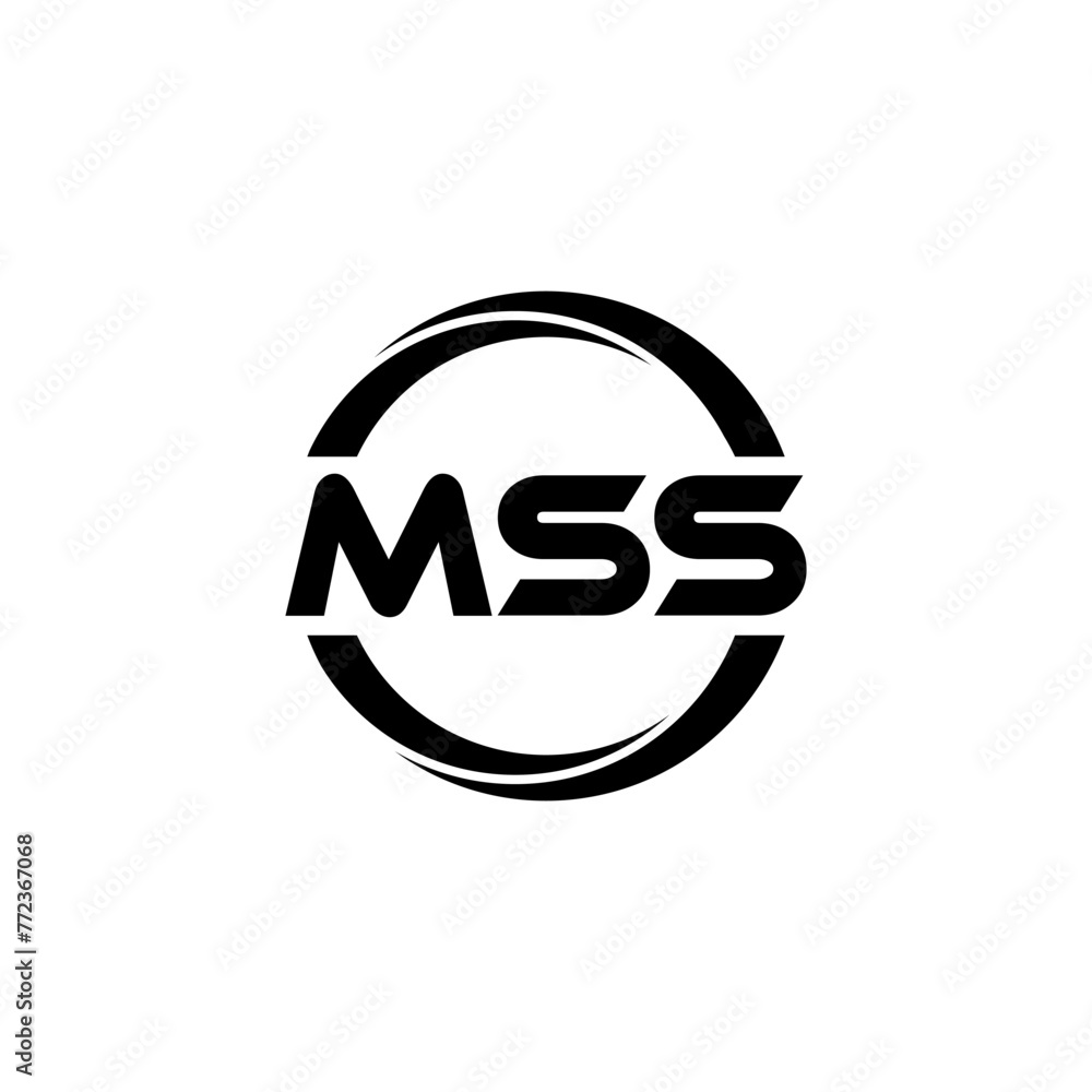 MSS letter logo design in illustration. Vector logo, calligraphy designs for logo, Poster, Invitation, etc. MSS letter logo design in illustration. Vector logo, calligraphy designs for logo, Poster, Invitation, etc.