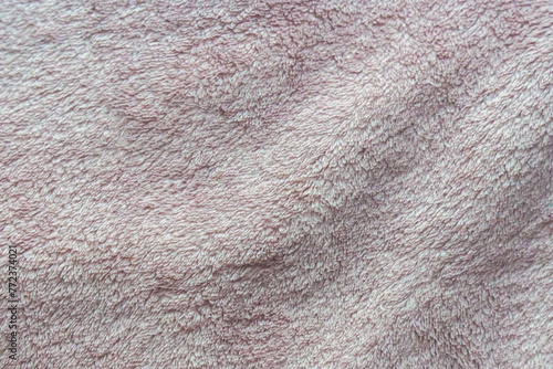 Pastel pink soft throw blanket