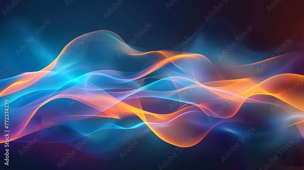 colorful wave background colorful wave background