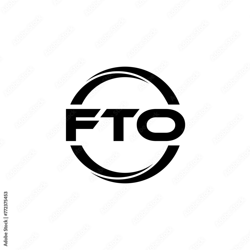 FTO letter logo design in illustration. Vector logo, calligraphy designs for logo, Poster, Invitation, etc. FTO letter logo design in illustration. Vector logo, calligraphy designs for logo, Poster, Invitation, etc.