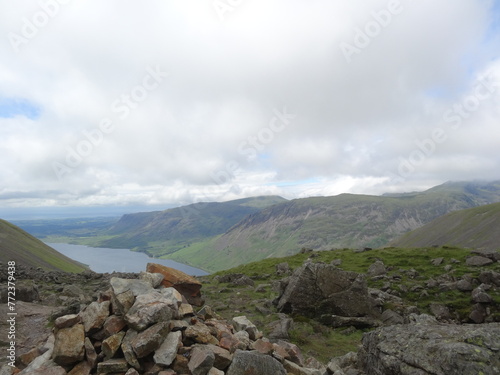 Scaffell pike in the lake distrcit