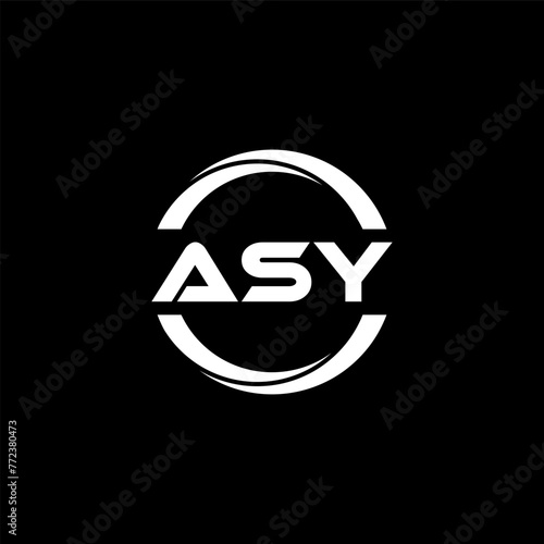 ASY Letter Logo Design, Inspiration for a Unique Identity. Modern Elegance and Creative Design. Watermark Your Success with the Striking this Logo.