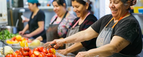 Cooking class for low-income families, skills for sustenance