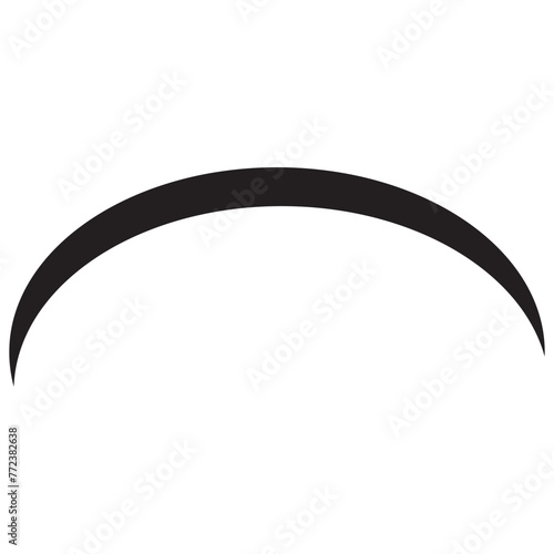 Semicircle arc Circle
