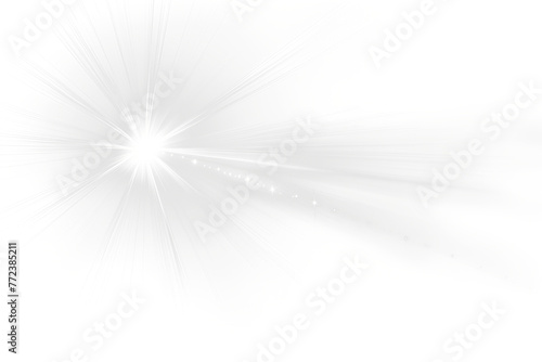 Light flare effect isolated transparent background png