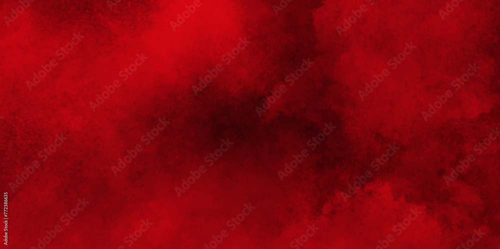 abstract ols style grunge red background with various scratches and cracks.Beautiful stylist modern red texture background with smoke.Colorful red textures for making flyer, poster and cover.	 - obrazy, fototapety, plakaty 