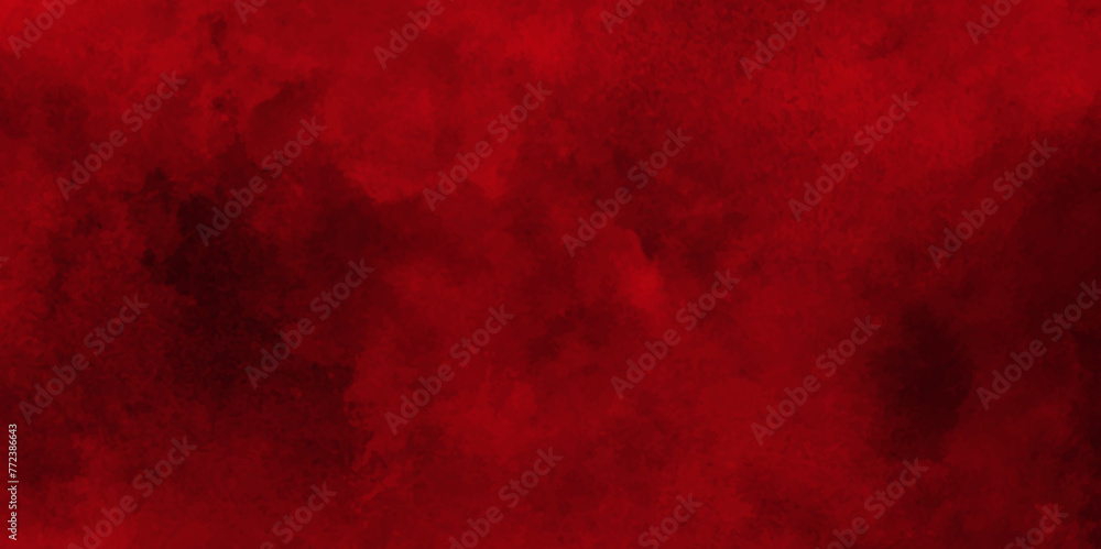 abstract ols style grunge red background with various scratches and cracks.Beautiful stylist modern red texture background with smoke.Colorful red textures for making flyer, poster and cover.	