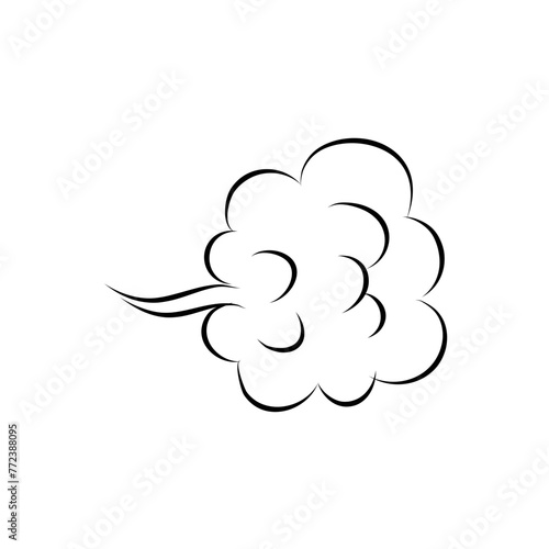 Air Puff Vektor Signs