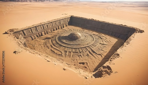 The Ruins Of An Ancient Alien Civilization Lie Hid photo