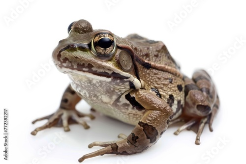 Frog isolated on white background