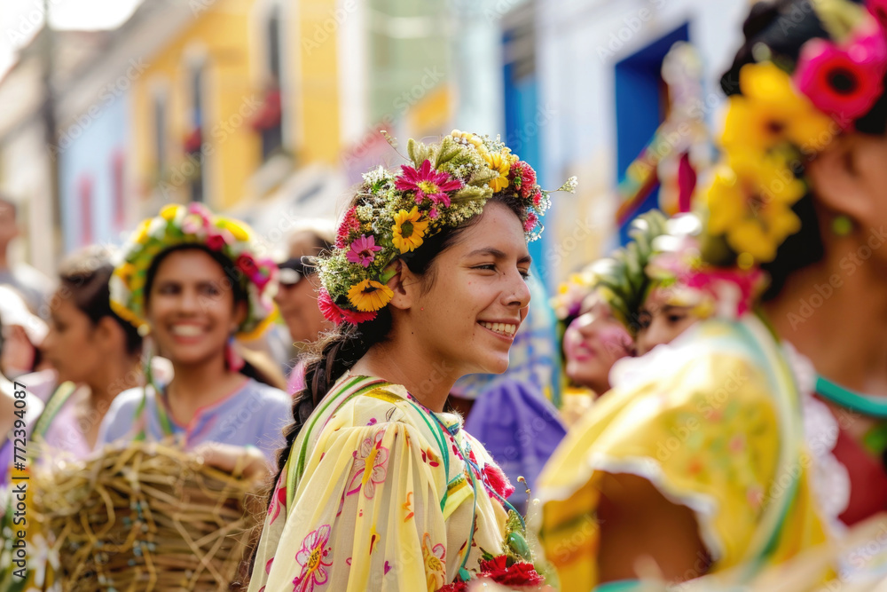 A vibrant display of Easter joy with 'Feliz Pascoa' greetings in Brazil
