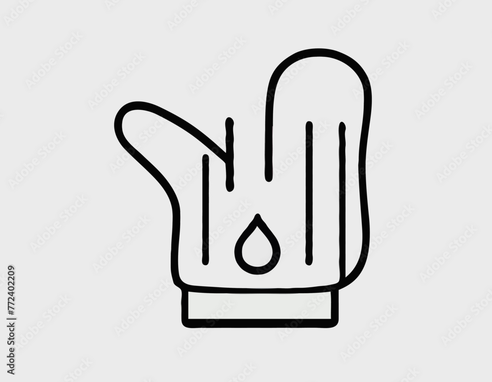 Oven Mitt Icon on Transparent Background
Oven Mitt Icon on Transparent Background