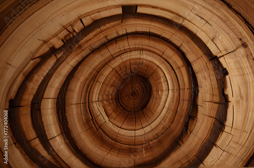 details of a tree ring pattern