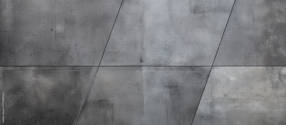 Close up of a grey concrete wall with diagonal lines Close up of a grey concrete wall with diagonal lines