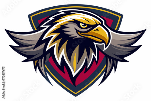 logo shaped like eagle 