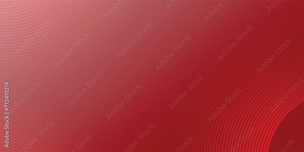 Abstract red background with glowing curve lines. Modern shiny red gradient geometric circle lines pattern. Futuristic concept. Abstract red background with glowing curve lines. Modern shiny red gradient geometric circle lines pattern. Futuristic concept.