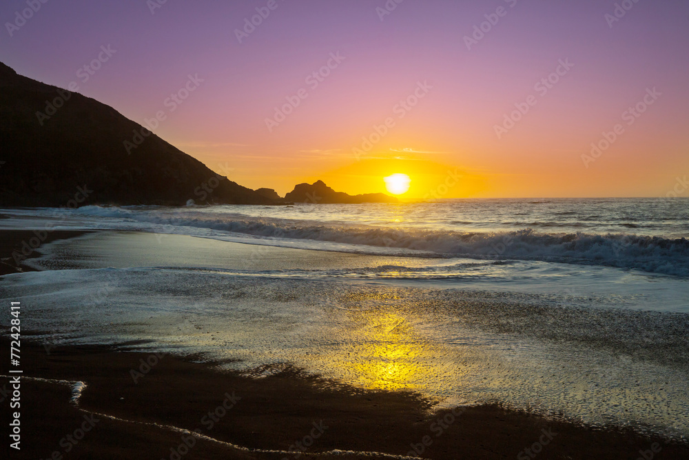 Fototapeta premium Sea sunset