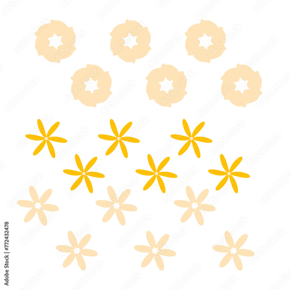 Mini Flowers Stickers Mini Flowers Stickers