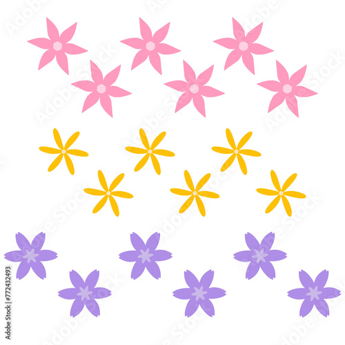 Mini Flowers Stickers