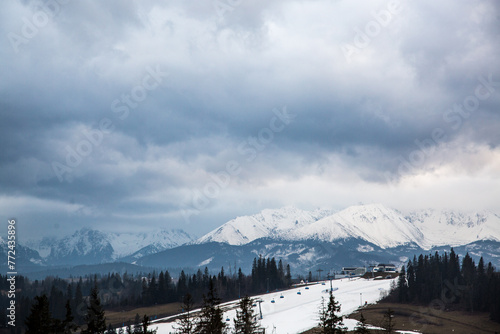 Tatry w pochmurne popołudnie © Arkadiusz