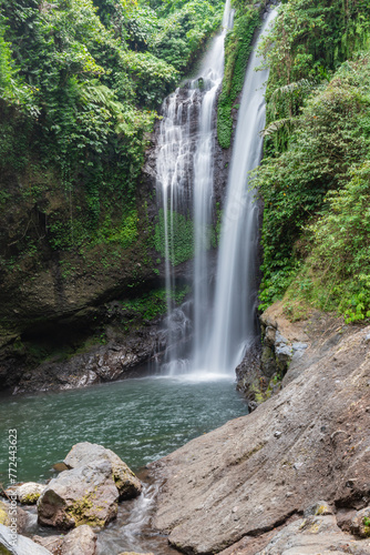 Fototapeta Naklejka Na Ścianę i Meble -  Aling Aling Waterfall in North of Bali, Singaraja