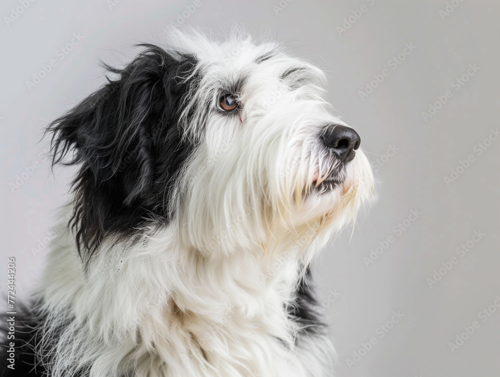 An Old English Sheepdog